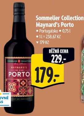 Sommelier Collection Maynard's Porto, 0,75 l