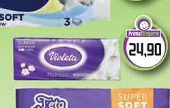 VIOLETA kapesničky Dry Classic 10ks 3vr.