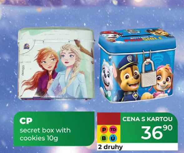 CP secret box with cookies 10g 