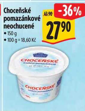 Choceňské pomazánkové neochucené, 150 g