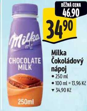 Milka Čokoládový nápoj, 250 ml