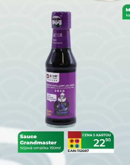 Sauce Grandmaster Sójová omáčka 150ml  