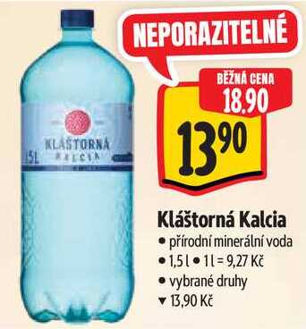 Kláštorná Kalcia, 1,5 l