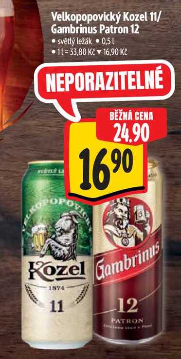 Gambrinus Patron 12, 0,5 l