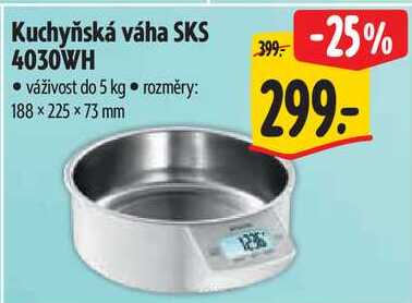 Kuchyňská váha SKS 4030WH 