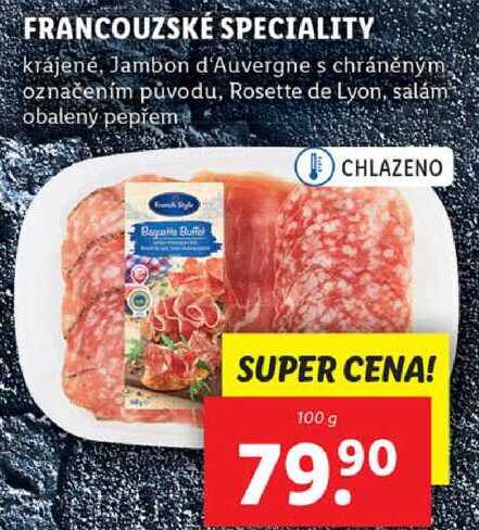 FRANCOUZSKÉ SPECIALITY, 100 g