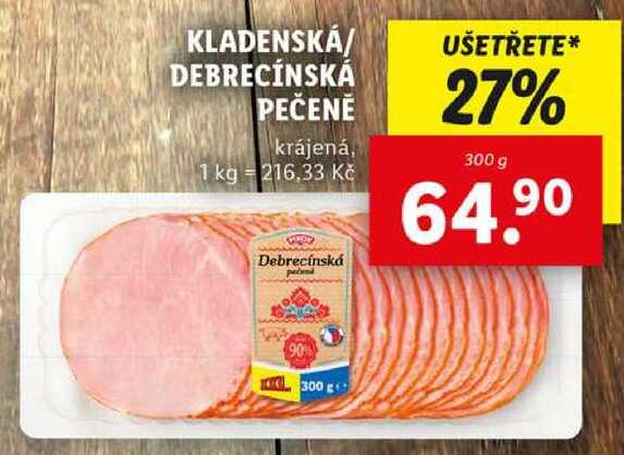 KLADENSKÁ/DEBRECÍNSKÁ PEČENĚ, 300 g