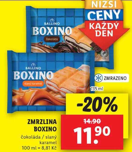ZMRZLINA BOXINO, 135 ml