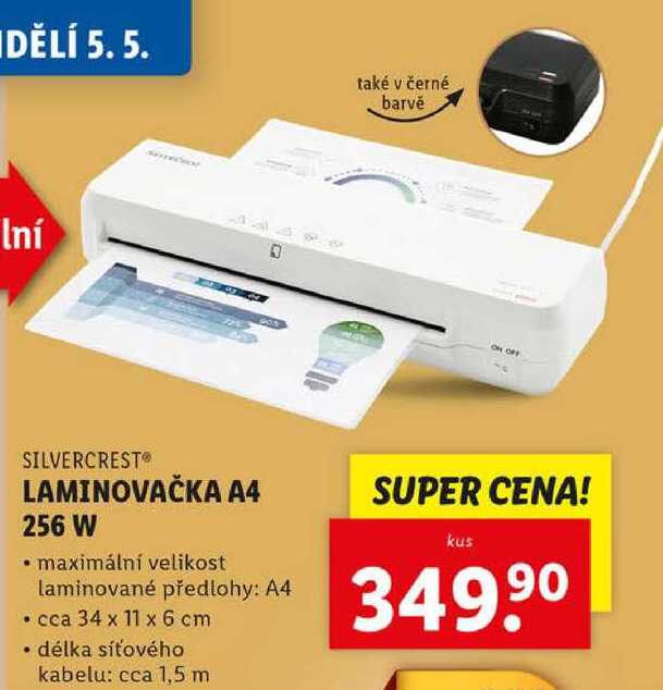 LAMINOVAČKA A4 256 W 