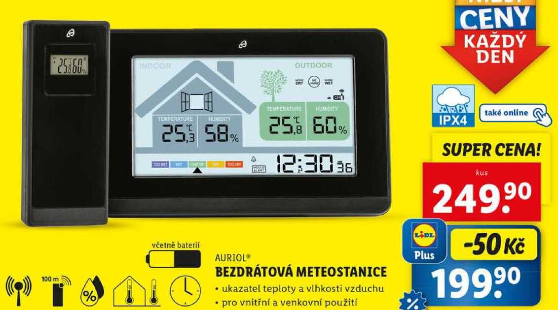 BEZDRÁTOVÁ METEOSTANICE 