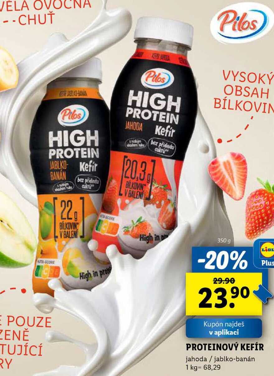 PROTEINOVÝ KEFÍR, 350 g