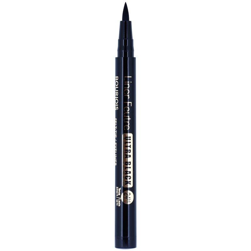 Bourjois Liner Feutre dlouhotrvající oční linky ve fixu 24h odstín Ultra Black 0.8 ml