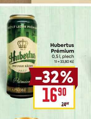Hubertus Prémium 0,51, plech