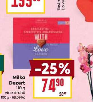 Milka Dezert 110 g 