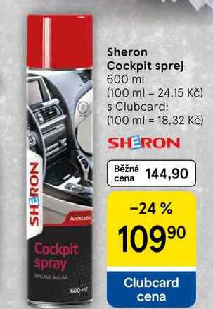 Sheron Cockpit sprej, 600 ml  