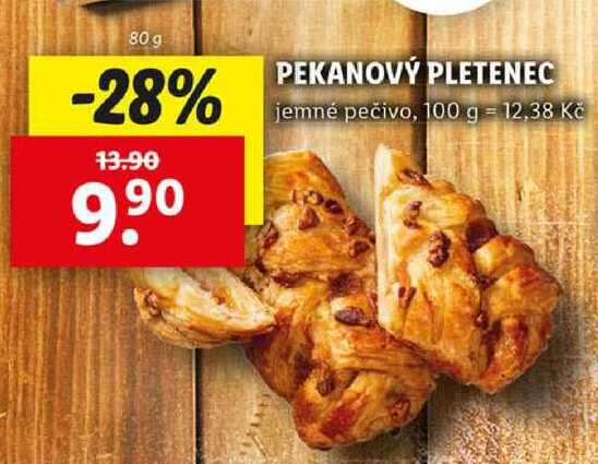 PEKANOVÝ PLETENEC, 80 g