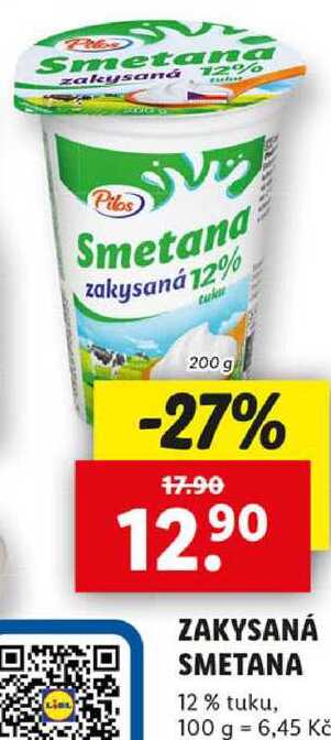 ZAKYSANÁ SMETANA, 200 g