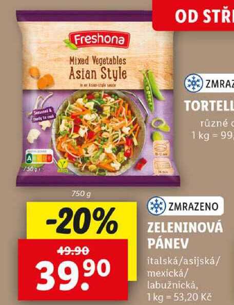 ZELENINOVÁ PÁNEV, 750 g