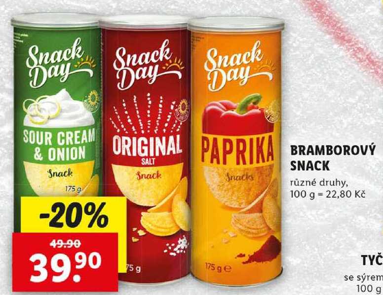 BRAMBOROVÝ SNACK, 175 g