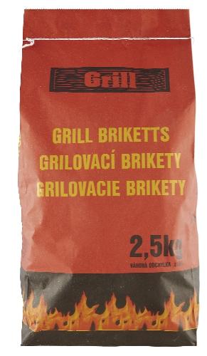 Grilovací brikety, 2.5 kg