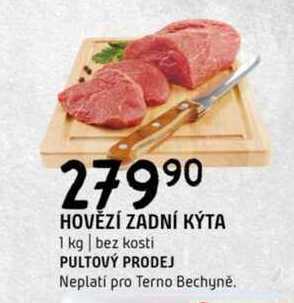 Hovězí zadní kýta 1 kg