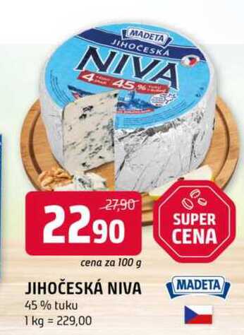 Jihočeská Niva 100g