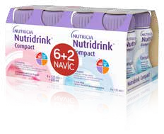 Nutridrink Compact (více příchutí) 8× 125 m