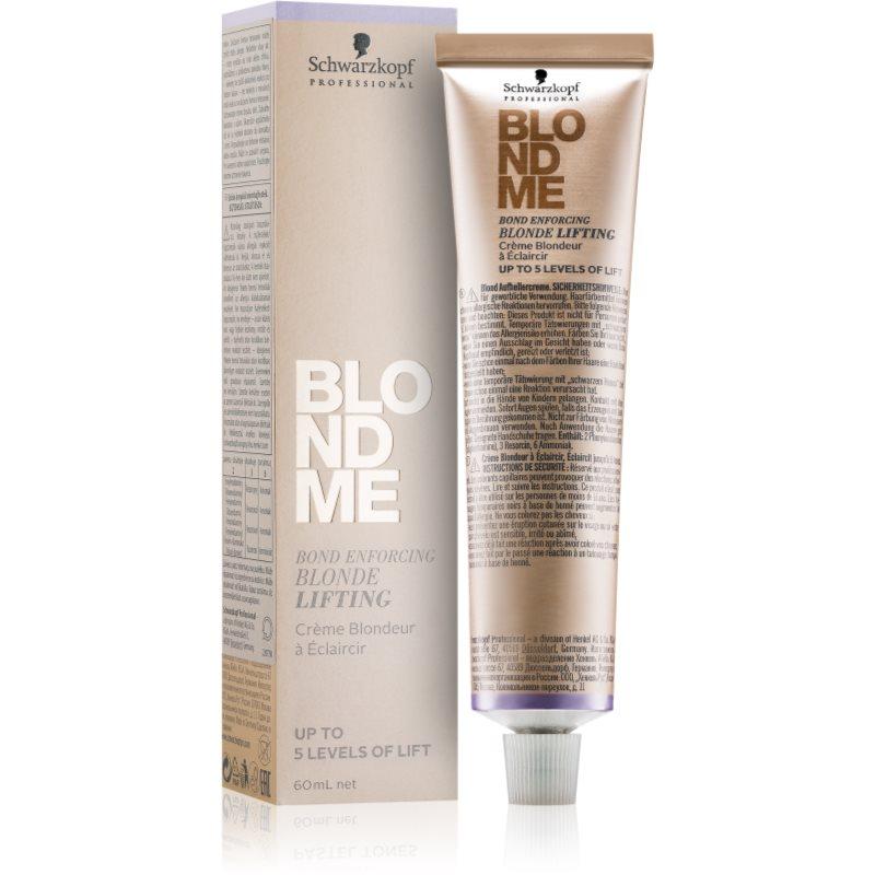 Schwarzkopf Professional Blondme Lifting zesvětlující krém pro blond vlasy odstín Ice 60 ml