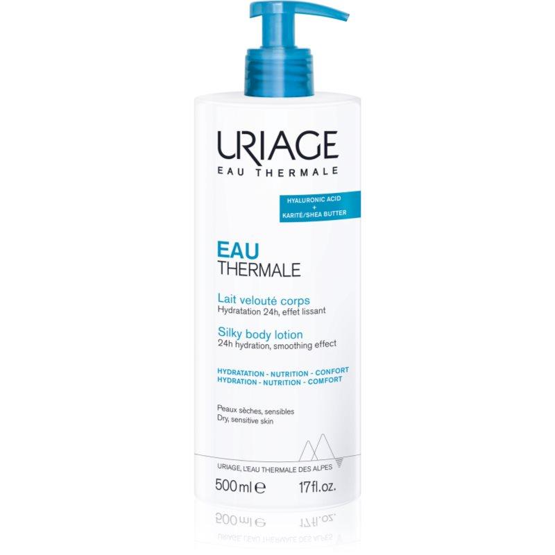 Uriage Eau Thermale Silky Body Lotion hedvábné tělové mléko pro suchou a citlivou pokožku 500 ml