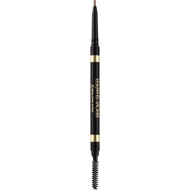 Max Factor Brow Shaper automatická tužka na obočí s kartáčkem odstín 10 Blonde 1 g