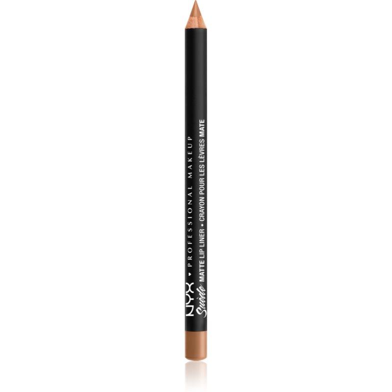 NYX Professional Makeup Suede Matte  Lip Liner matná tužka na rty odstín 33 London 1 g