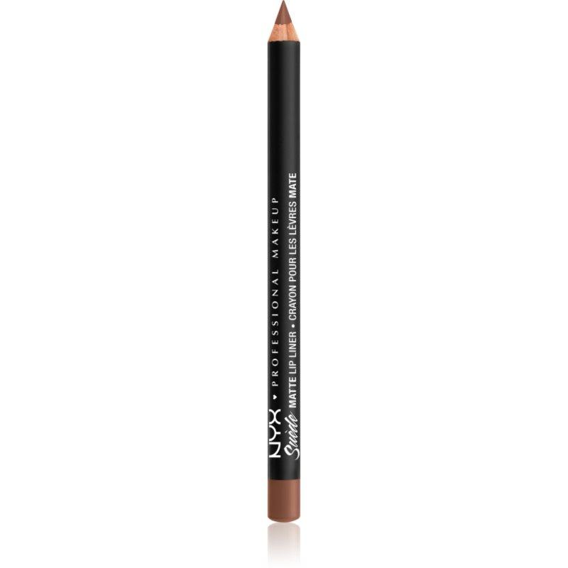 NYX Professional Makeup Suede Matte  Lip Liner matná tužka na rty odstín 41 Cape Town 1 g