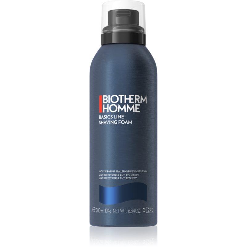 Biotherm Homme Basics Line Shaving Foam pěna na holení pro citlivou pleť 200 ml