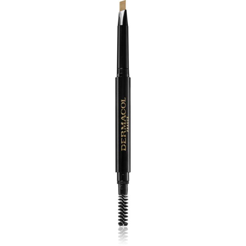 Dermacol Eyebrow Perfector automatická tužka na obočí s kartáčkem odstín 01 3 g