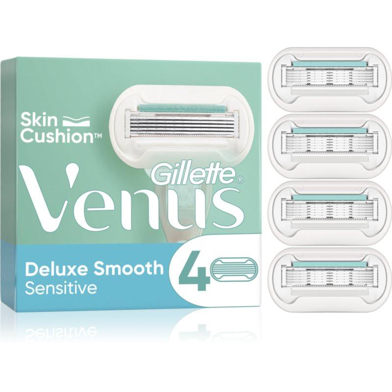 Gillette Venus Deluxe Smooth Sensitive náhradní břity 4 ks