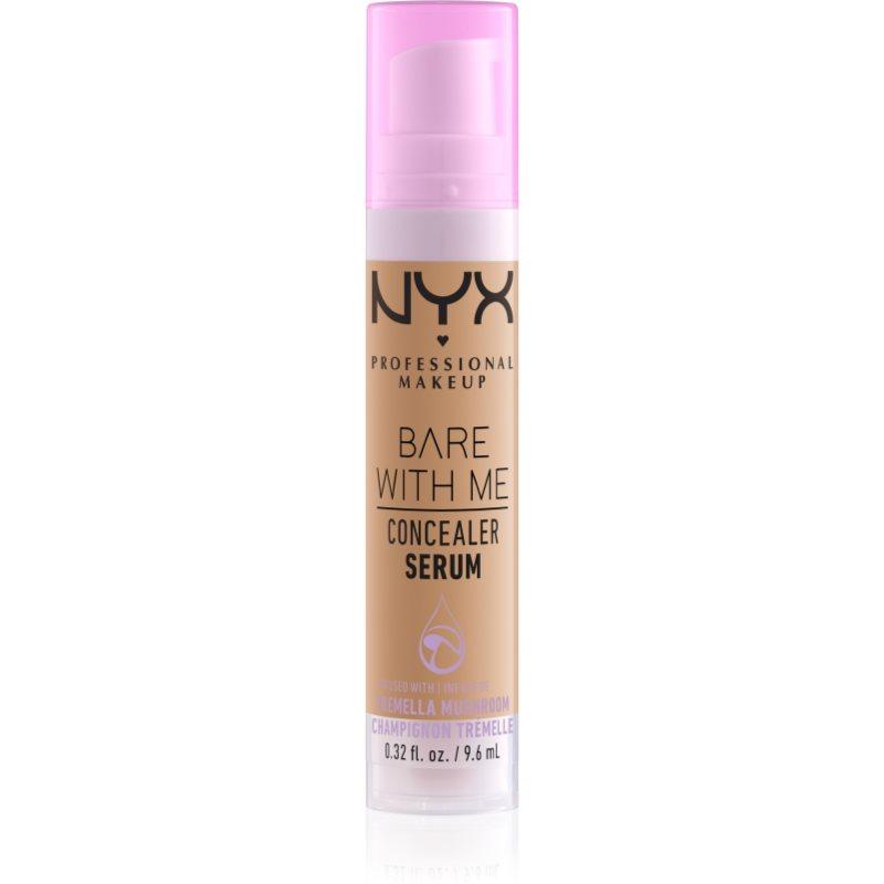 NYX Professional Makeup Bare With Me Concealer Serum hydratační korektor 2 v 1 odstín 07 Medium 9,6 ml