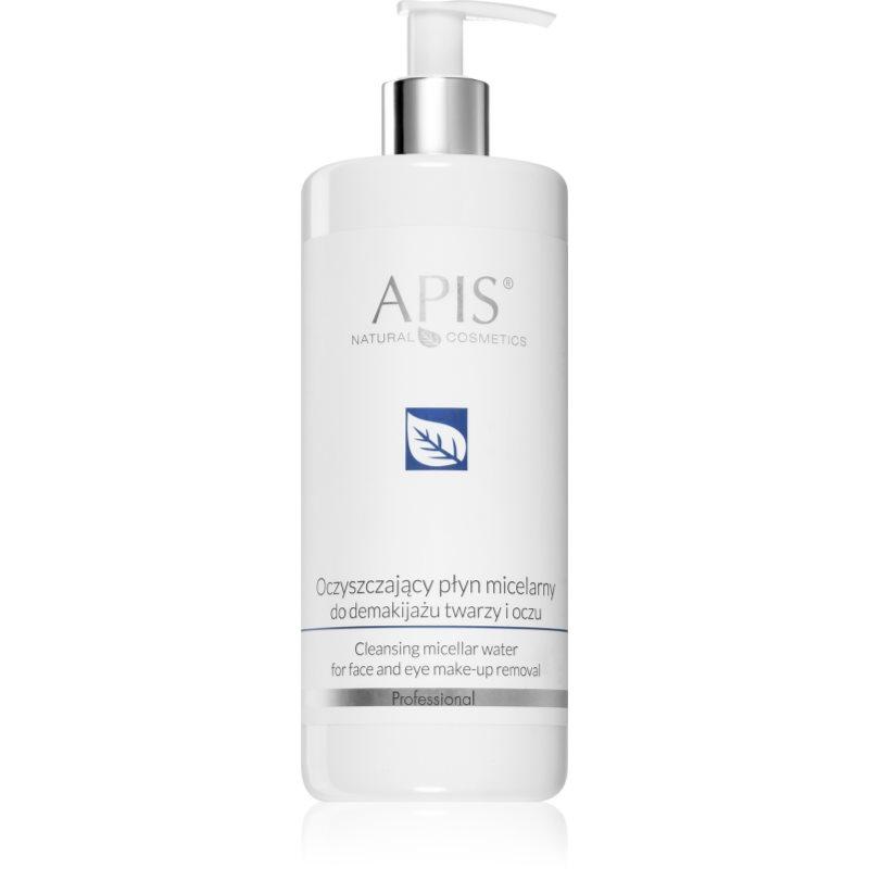 Apis Natural Cosmetics Make-Up Removal čisticí a odličovací micelární voda 500 ml