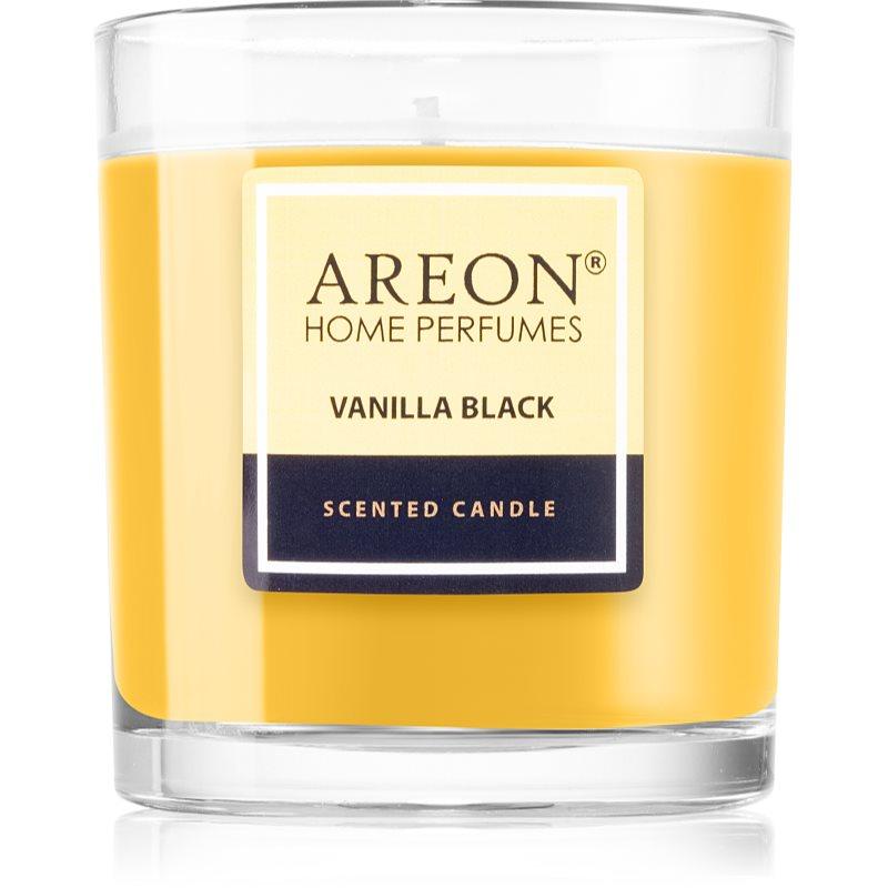Areon Scented Candle Vanilla Black vonná svíčka 120 g
