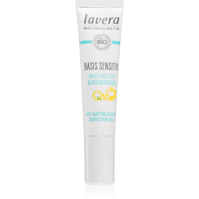 Lavera Basis Sensitiv Q10 oční krém proti otokům a vráskám s koenzymem Q10 15 ml