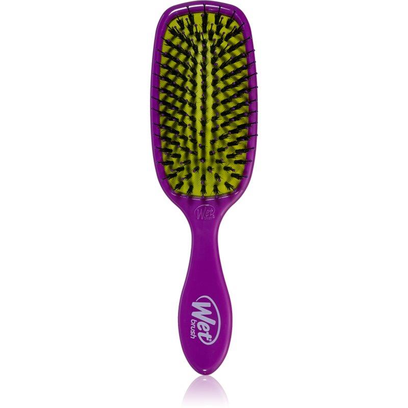 Wet Brush Shine Enhancer kartáč pro lesk a hebkost vlasů Purple