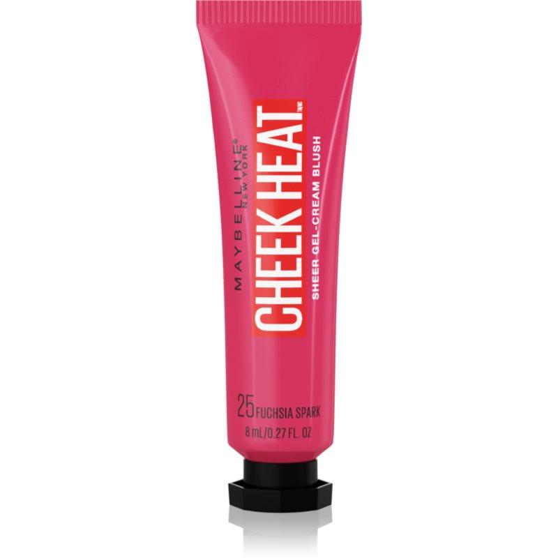 MAYBELLINE NEW YORK Face Studio Cheek Heat krémová tvářenka odstín 25 Fuchsia Spark 10 ml