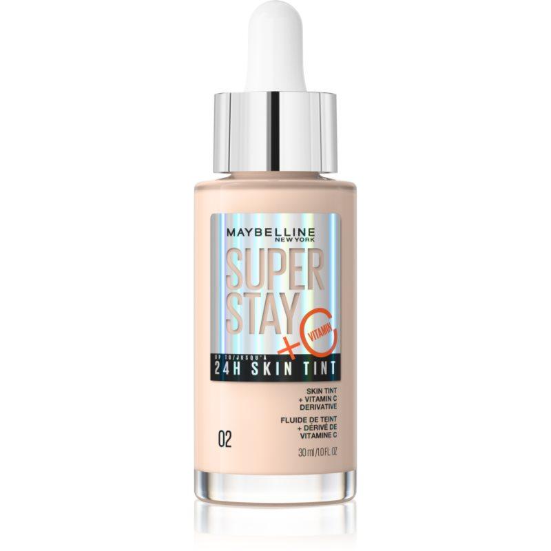 MAYBELLINE NEW YORK SuperStay Vitamin C Skin Tint sérum pro sjednocení barevného tónu pleti odstín 02 30 ml