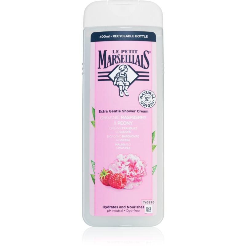 Le Petit Marseillais Raspberry BIO & Peony krémový sprchový gel 400 ml