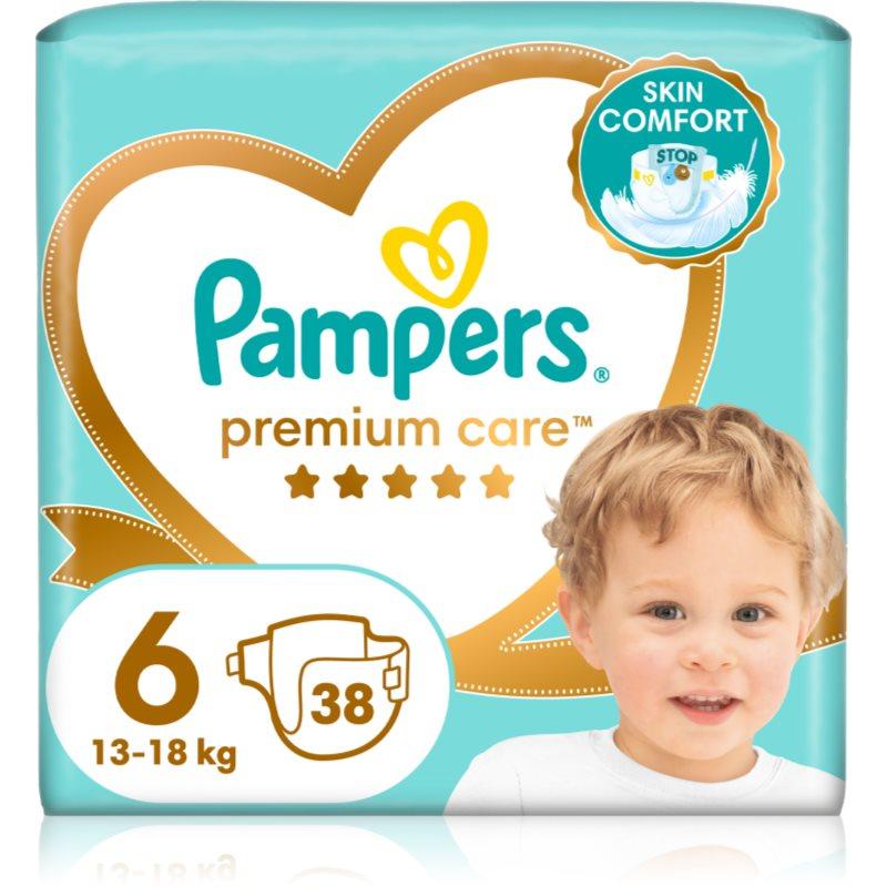 Pampers Premium Care Size 6 jednorázové pleny 13-18 kg 38 ks