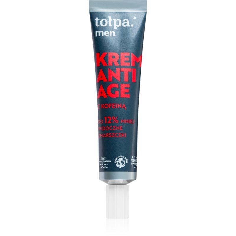 Tołpa Men vyhlazující pleťový krém pro korekci známek stárnutí s kofeinem pro muže 40 ml