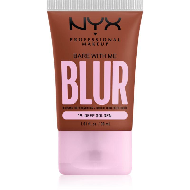 NYX Professional Makeup Bare With Me Blur Tint hydratační make-up odstín 19 Deep Golden 30 ml