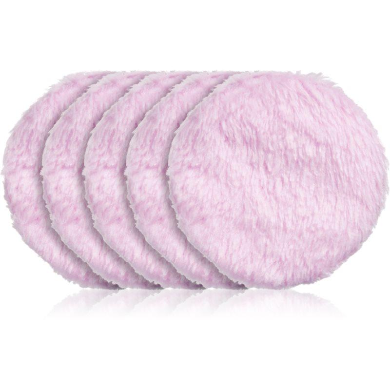 GLOV Water-only Makeup Removal Moon Pads pratelné odličovací tampony odstín Pink 5 ks