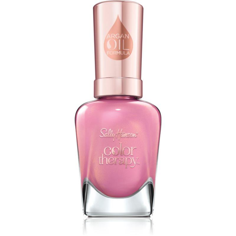 Sally Hansen Color Therapy pečující lak na nehty odstín 270 Mauve Mantra 14.7 ml