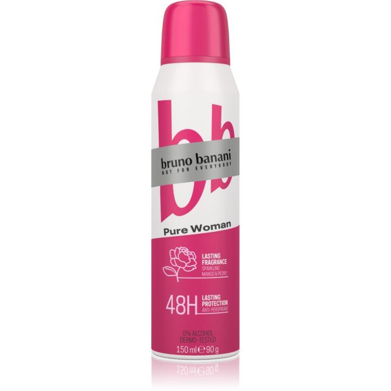 Bruno Banani Pure Woman Sparkling Mango & Peony antiperspirant 48h pro ženy 150 ml