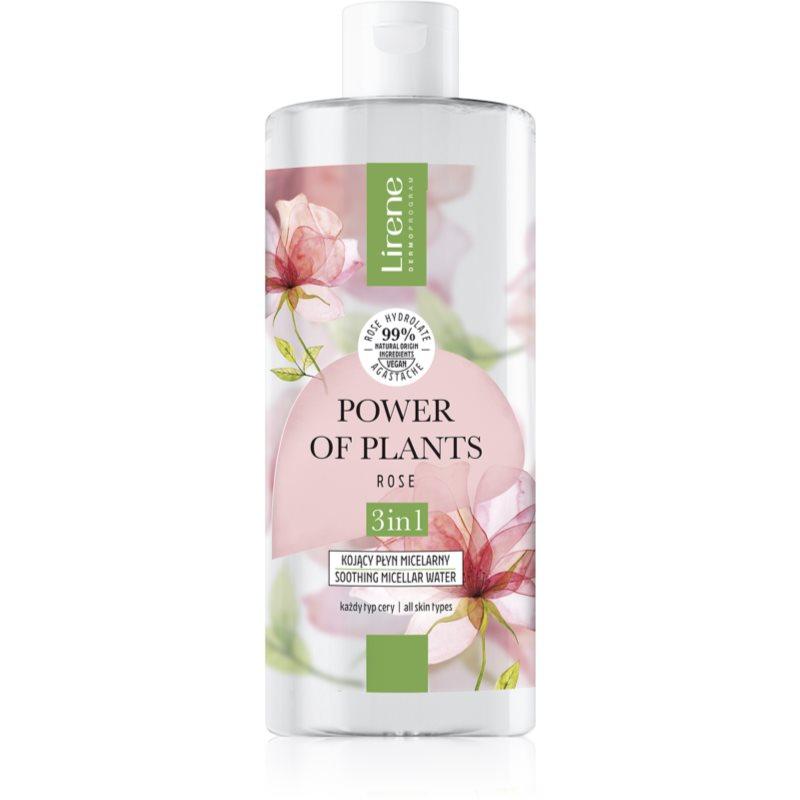 Lirene Power of Plants zklidňující micelární voda 3 v 1 400 ml